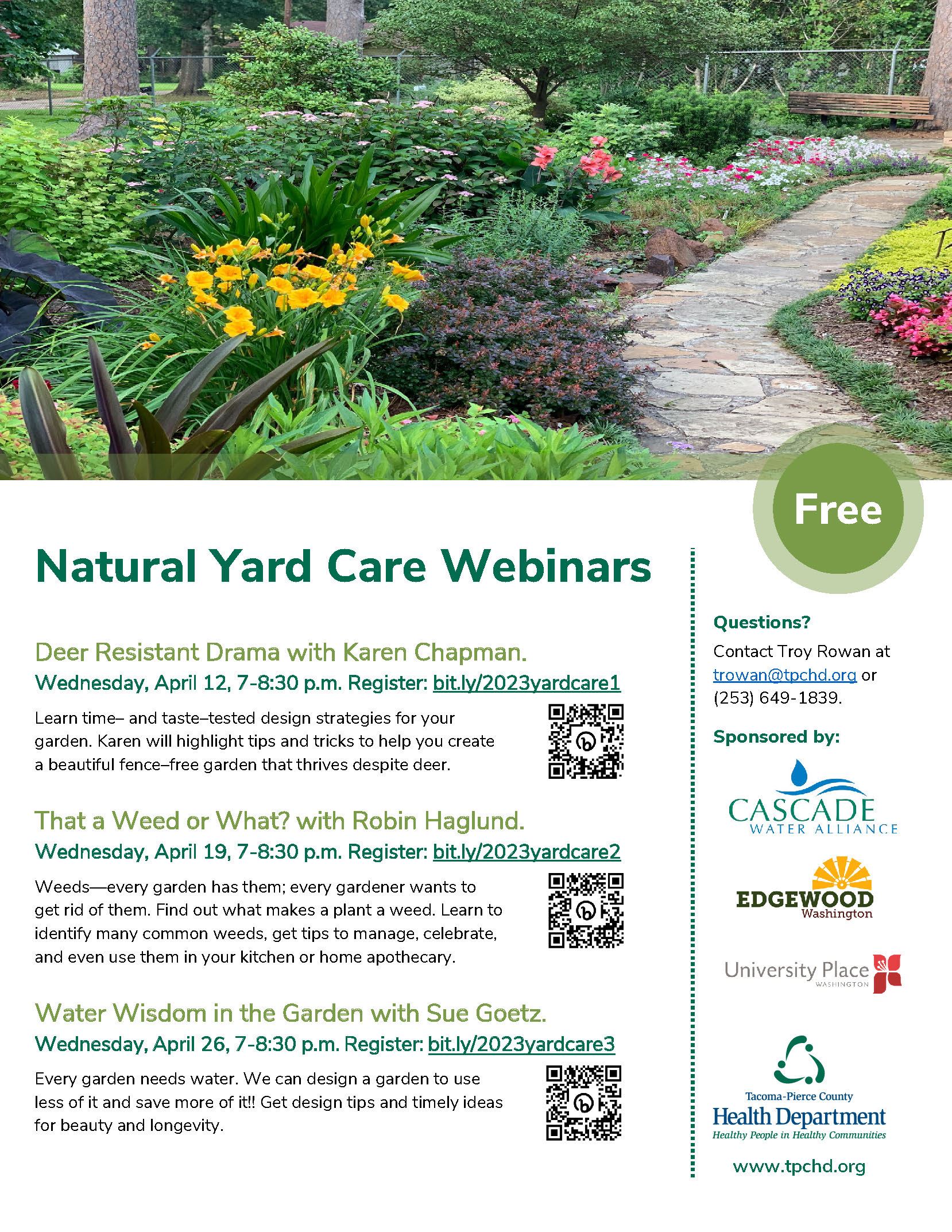 2023 Natural Yard Care Flyer